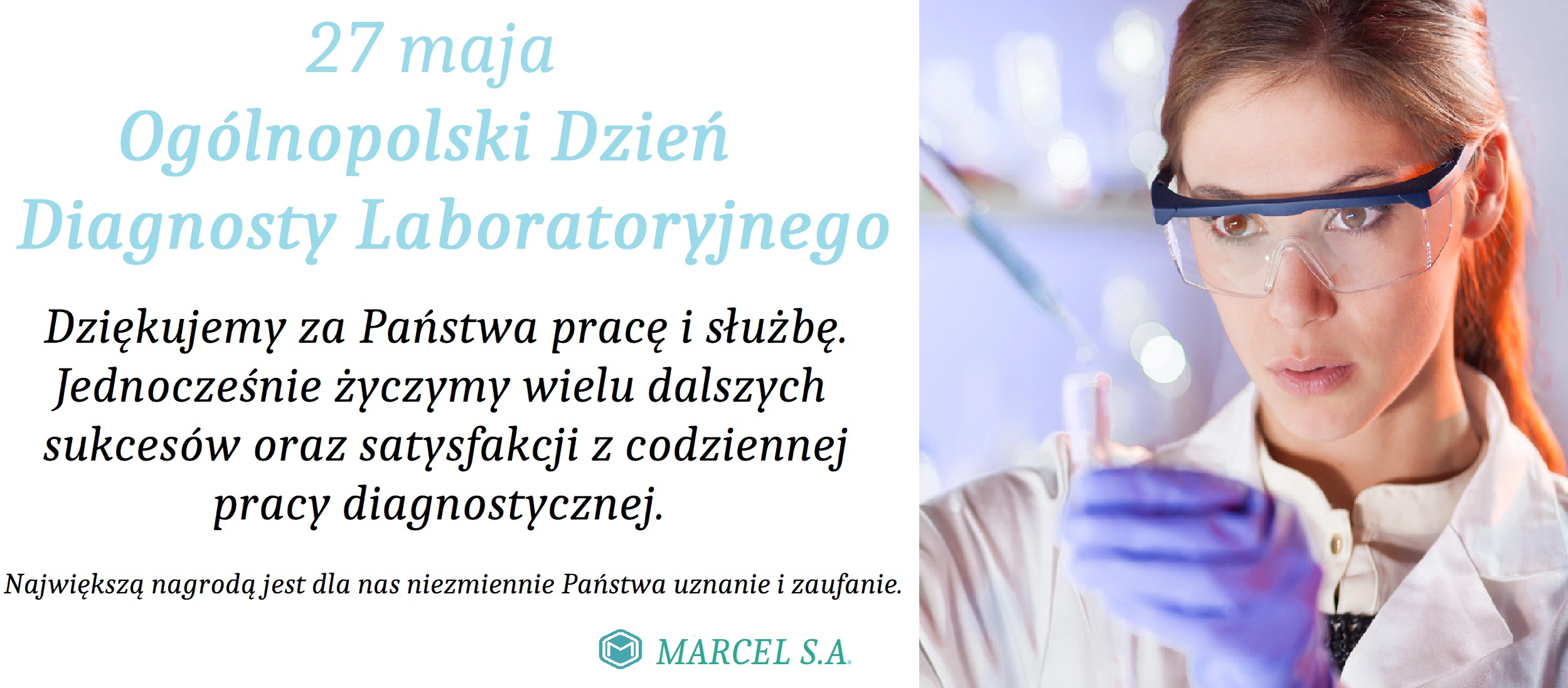 27 maja – Dzień Diagnosty Laboratoryjnego